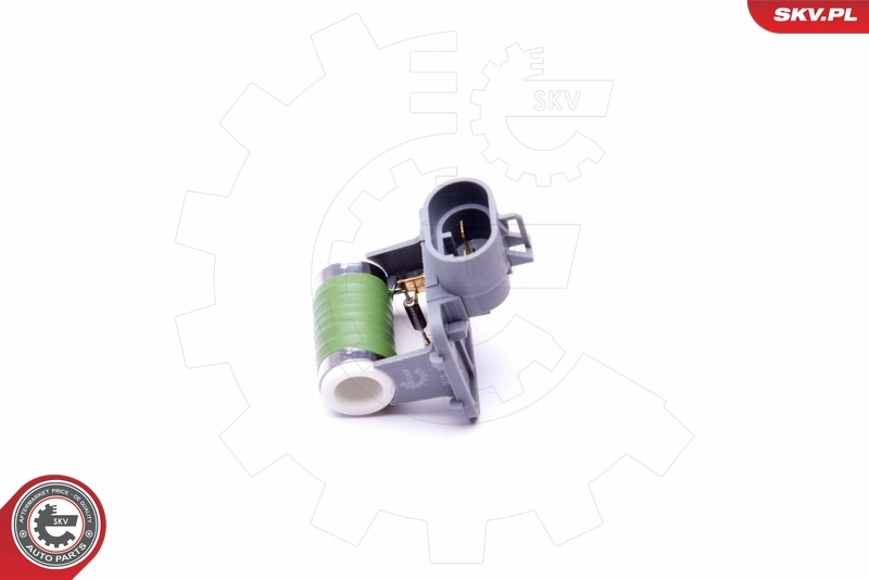 Resistor, interior blower